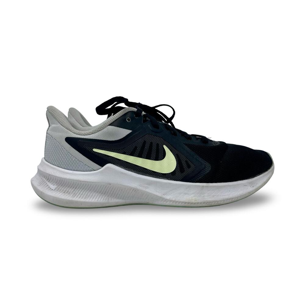 Nike Downshifter 10 Women’s 7 | Black Barely Volt Platinum | Running Shoes